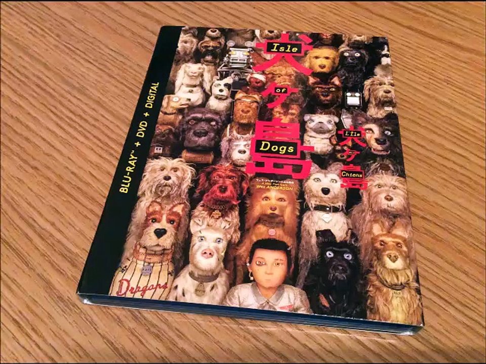 Critique du film Isle of Dogs (L'île aux chiens) en format Blu-ray