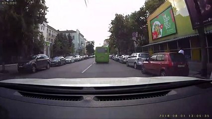 Un automobiliste fâché après avoir percuter une passante !