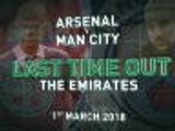 Arsenal v Man City - Last time out