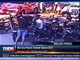 Aksi Pencurian Pasangan Kekasih Terekam CCTV