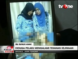 Polisi Periksa Kejiwaan Ibu Pembunuh Anak Kandung di Brebes