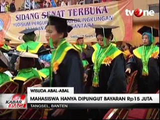 Kementerian Gerebek Wisuda Kampus Abal-abal