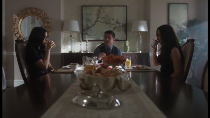 Choni talking in halls scene