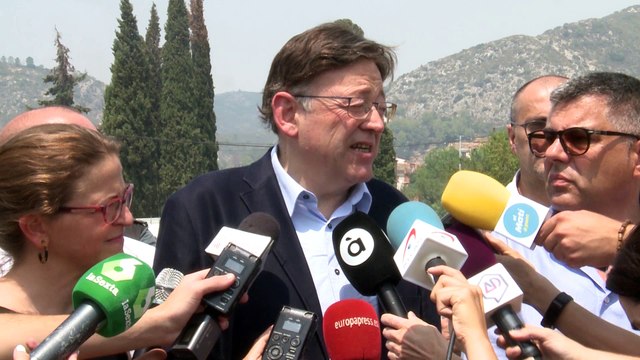 El fuego de Llutxent calcina más de mil hectáreas