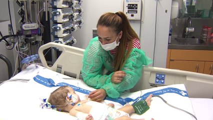 Un trasplante salva la vida de dos pequeñas