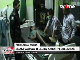 Akibat Suara Knalpot, Enam Warga di Jember Alami Luka Bacok