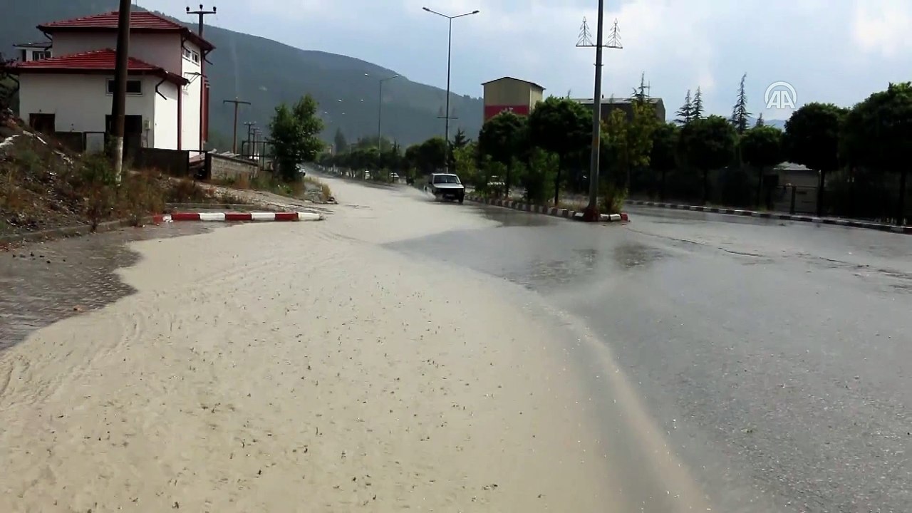 Mudurnu'da sağanak - BOLU