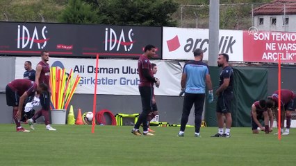 Trabzonspor'da Medipol Başakşehir maçı hazırlıkları - TRABZON