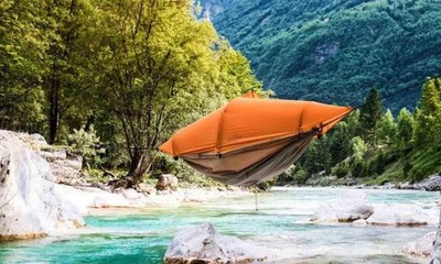 أرجوحة مبتكرة تتحول إلى خيمة في ثوانٍ 🌟 مثالية لنزهات الطبيعة