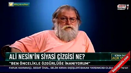 Ali Nesin: Atatürk'e hakaret suç olmamalı