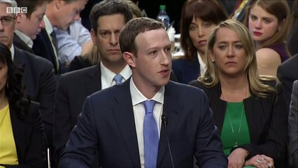 Key moments from Zuckerberg hearing - BBC News