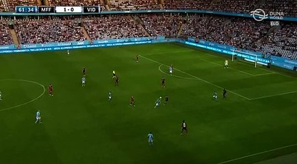 Anders Christiansen Goal HD -  Malmo FF (Swe)	1-0	MOL Vidi (Hun) 07.08.2018