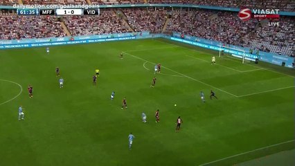 Anders Christiansen Goal HD - Malmo FF 1 - 0 MOL Vidi - 07.08.2018 (Full Replay)