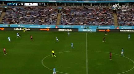 Loic Nego Goal HD -  Malmo FF (Swe)	1-1	MOL Vidi (Hun) 07.08.2018