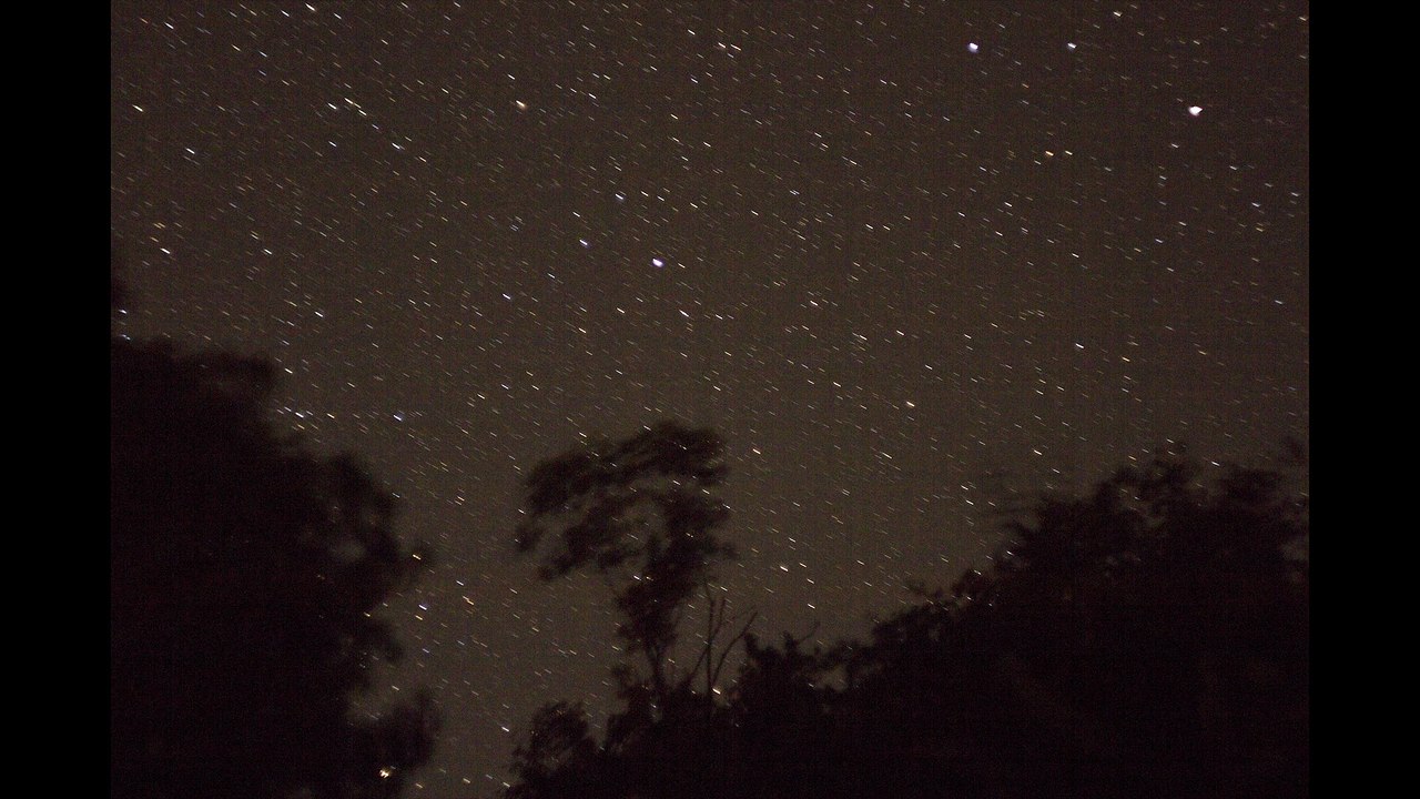 Nuit d'etoiles Timelapse