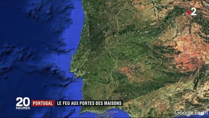 Portugal : le feu aux portes des maisons