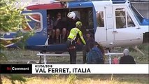 Dois mortos e 300 pessoas retiradas devido a deslizamento de terra em Itália