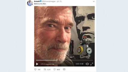 Mit Arnie in der Mucki-Bude: Dreh von "Terminator 6" in Budapest