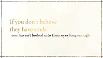 [New] If you don't believe they have souls you haven't looked into their eyes long enough shirt