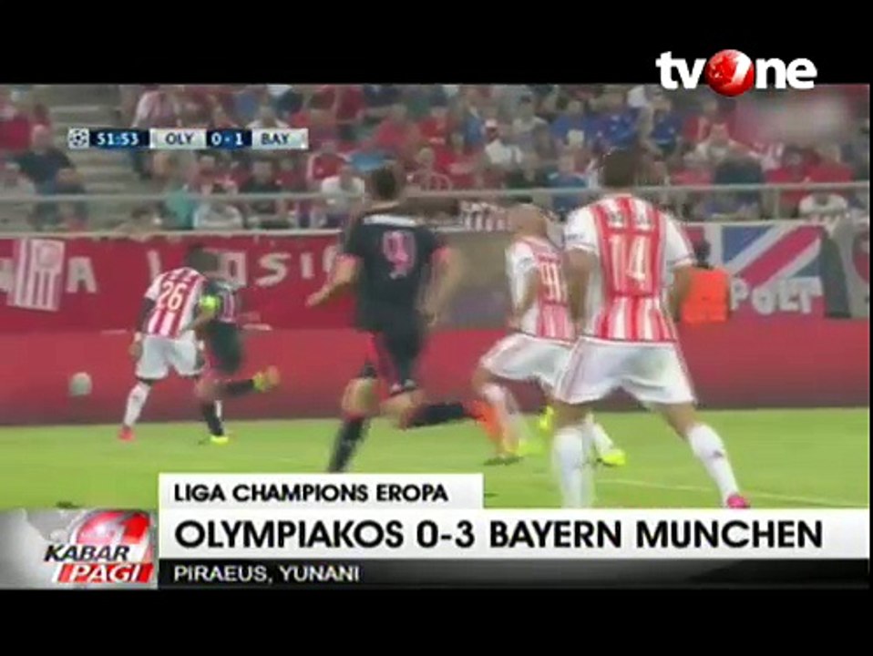 Bayern Munich Bantai Olympiakos 3-0
