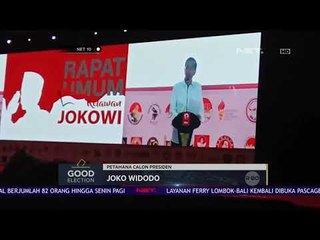 Jokowi Mengajak Relawan untuk Tidak Takut Menghadapi Tantangan - NET 10