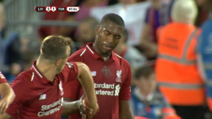 Brilliant Shaqiri pass sets up Sturridge for Liverpool's third