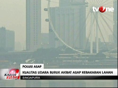Kabut Asap, GP F1 Singapura Terancam Batal