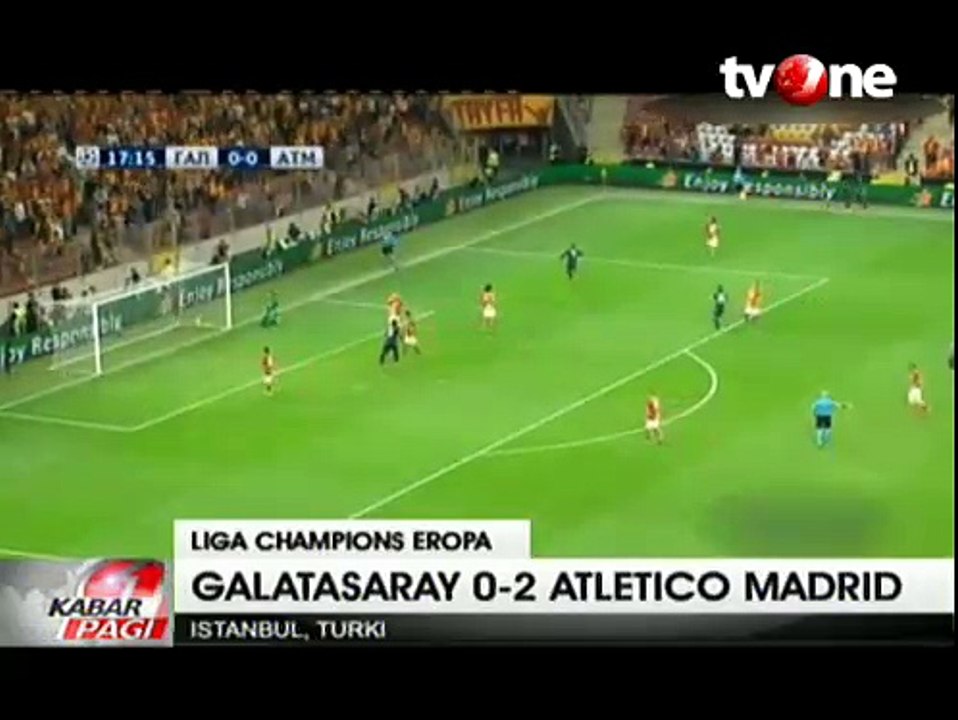 Atletico Permalukan Galatasaray di Turk Telekom