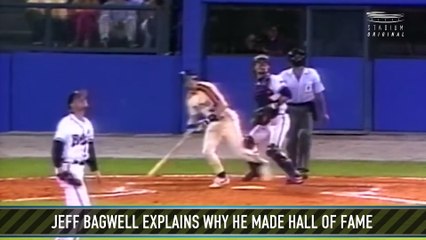Jeff Bagwell Explains Why He Made the Hall of Fame