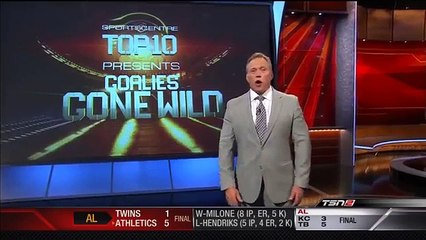TSN Sportscentre: Top 10 Goalies Gone Wild