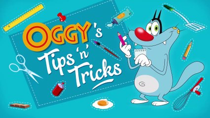 Oggy's Tips 'n' Tricks - How to cook the Marky Pizza!