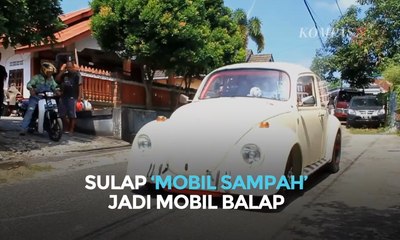 Sulap "Mobil Sampah" Jadi Mobil Balap