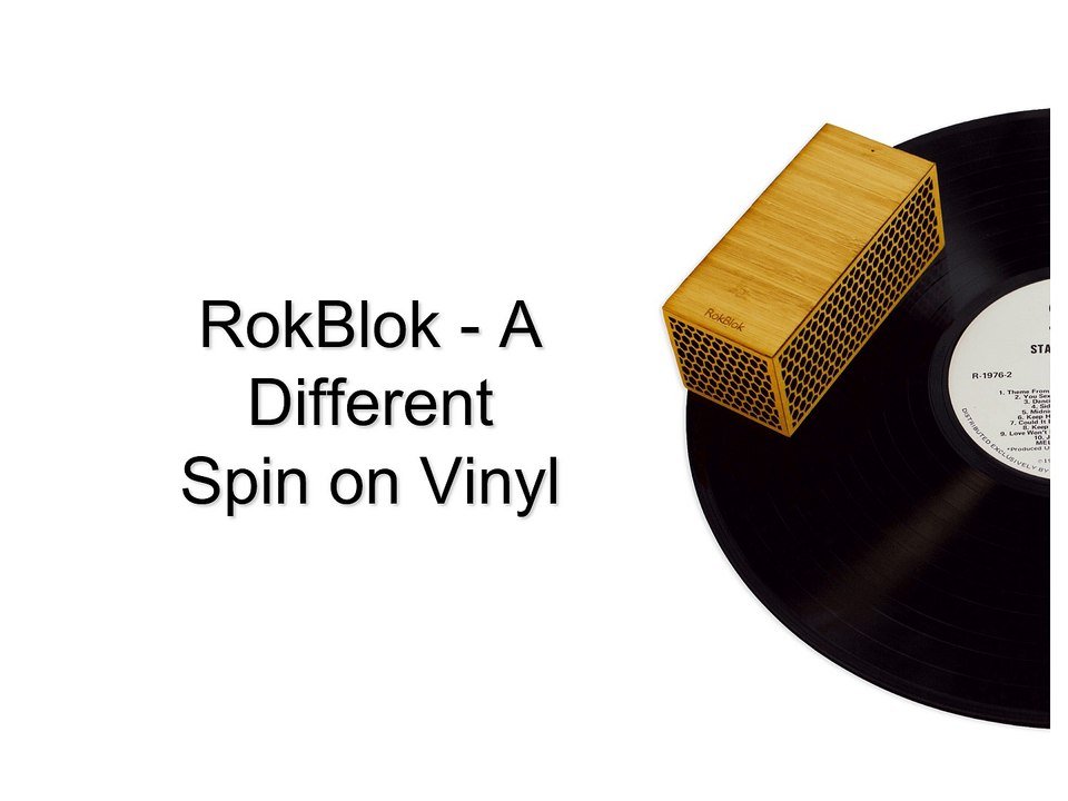 Introducing RokBlok Wireless Record Player A Different Spin on Vinyl