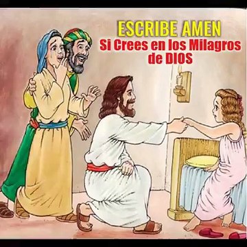 Escribe AMEN si tu crees en los Milagros de DIOS.. !!
