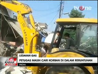 Korban Ledakan Tabung Gas di India Menjadi 104 Orang