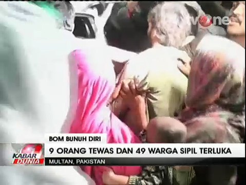 Serangan Bom Bunuh Diri di Terminal Bus Pakistan, 9 Tewas