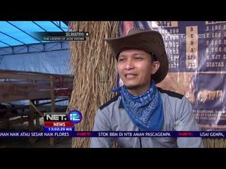 Pedagang Hewan Kurban Berdandan Seperti Koboi - NET 12