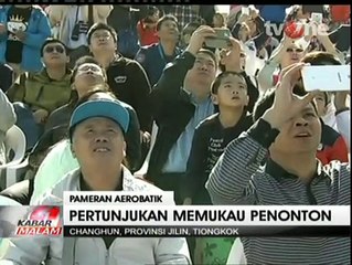 Aksi Aerobatik AU China yang Memukau