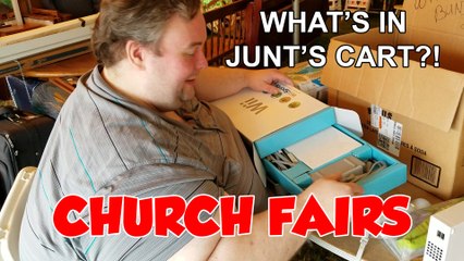 What's in Junt's Cart - A Weekend of Church Fairs 2018
