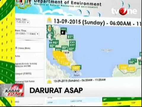 Kabut Asap Mulai Mengepung Malaysia