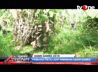 Simulasi Anti Teror Paskhas TNI AU Jelang Asian Games 2018