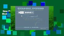 New Releases Dynamic Systems: Modeling, Simulation, and Control  Review