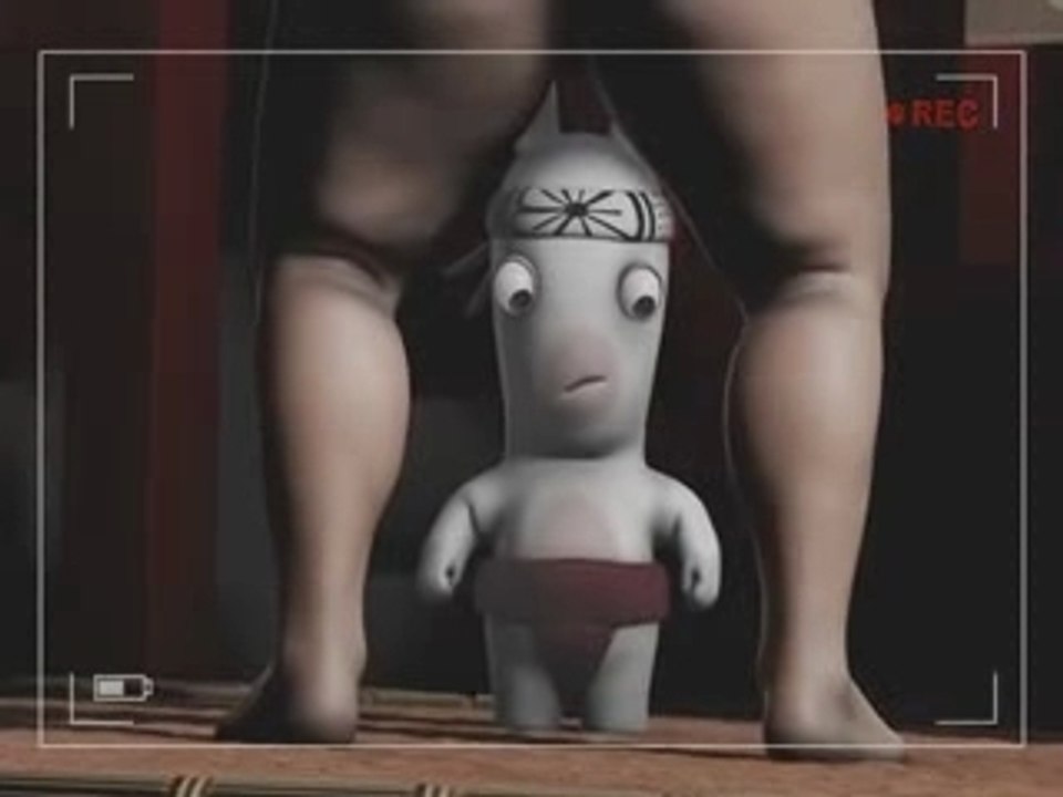 les lapins crétins au japon