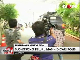 Penembak Kantor ESDM Diduga Beraksi Dari Dalam Mobil