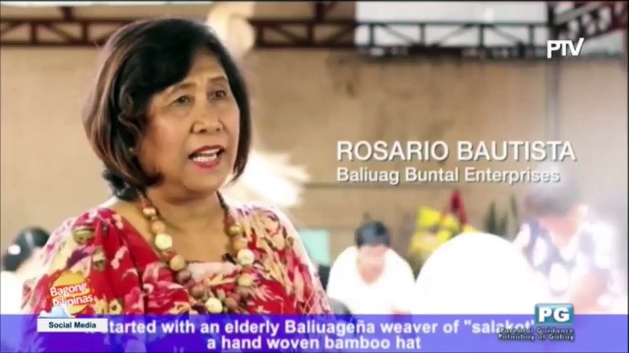 ASEAN TV: Buntal hats