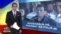 Mga pasaway na pulis, iniharap kay Pres. #Duterte