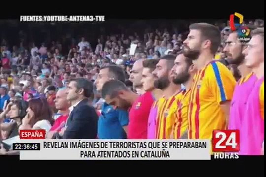 España: nuevas imágenes de terroristas en Las Ramblas de Barcelona
