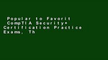 Popular to Favorit  CompTIA Security  Certification Practice Exams, Third Edition (Exam SY0-501)