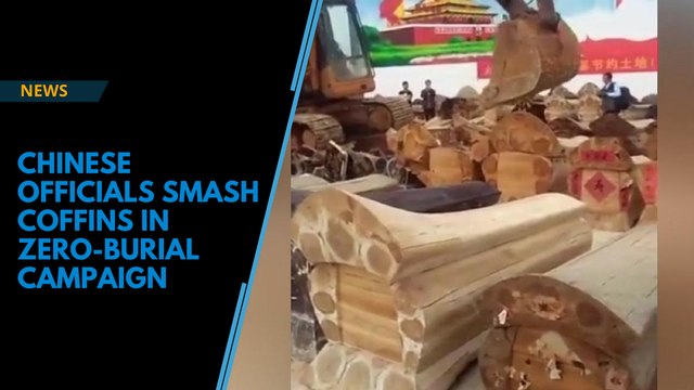 China is exhuming its dead and bulldozing coffins to tackle land shortage