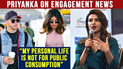 Priyanka Chopra BREAKS SILENCE On Engagement With Nick Jonas